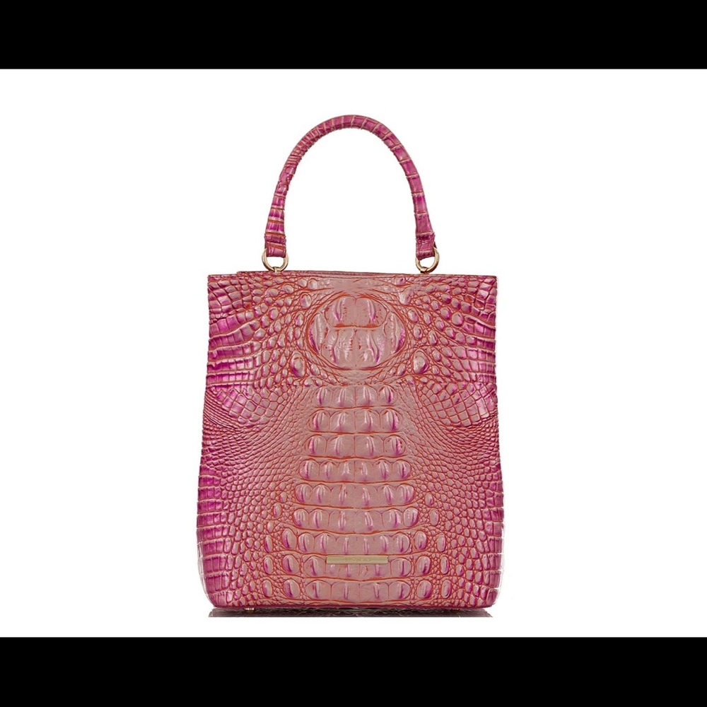 Pink Brahmin Bucket bag NWT